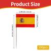 100 Count Spain Toothpick Flags view 2