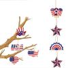 9pcs Independence Day Themed Star Decorations view 4