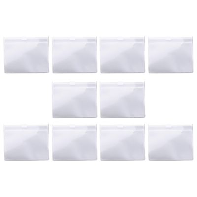 Set of 10 Travel-Friendly Pill Bags with Secure Closure