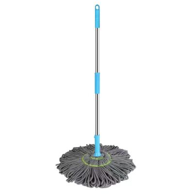 2-in-1 Self-Wringing Twist Mop with Long Handle