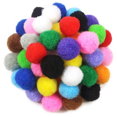 TOAOB 50 Pack Craft Pom Poms 3cm