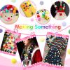 TOAOB 50 Pack Craft Pom Poms 3cm view 3