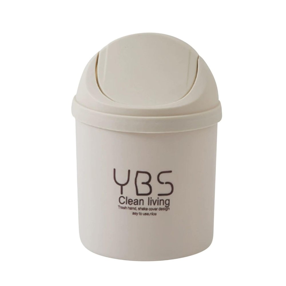 Mini Desktop Trash Can with Lid