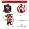 Gleemix Pirate Foil Balloons - 3 Pack view 2