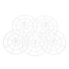MOKKHNB 5-Piece Plastic Weights for Fermentation view 1