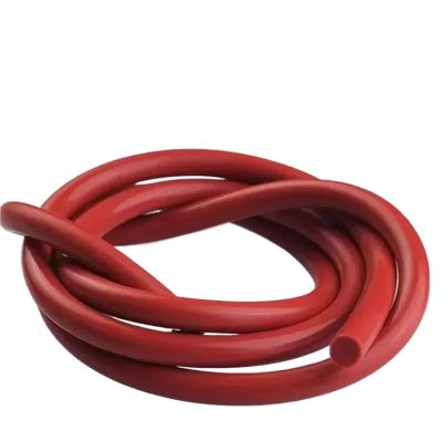 XLJP 1 m Red Solid Round Silicone Cord, 20 mm Diameter