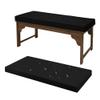 ZSWXF Outdoor Waterproof Bench Cushion, Black, 160 x 30 x 5 cm view 1