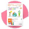 OFITURIA Colored Paper, 1,000 Sheets, A3, 80 gsm, Pink view 1
