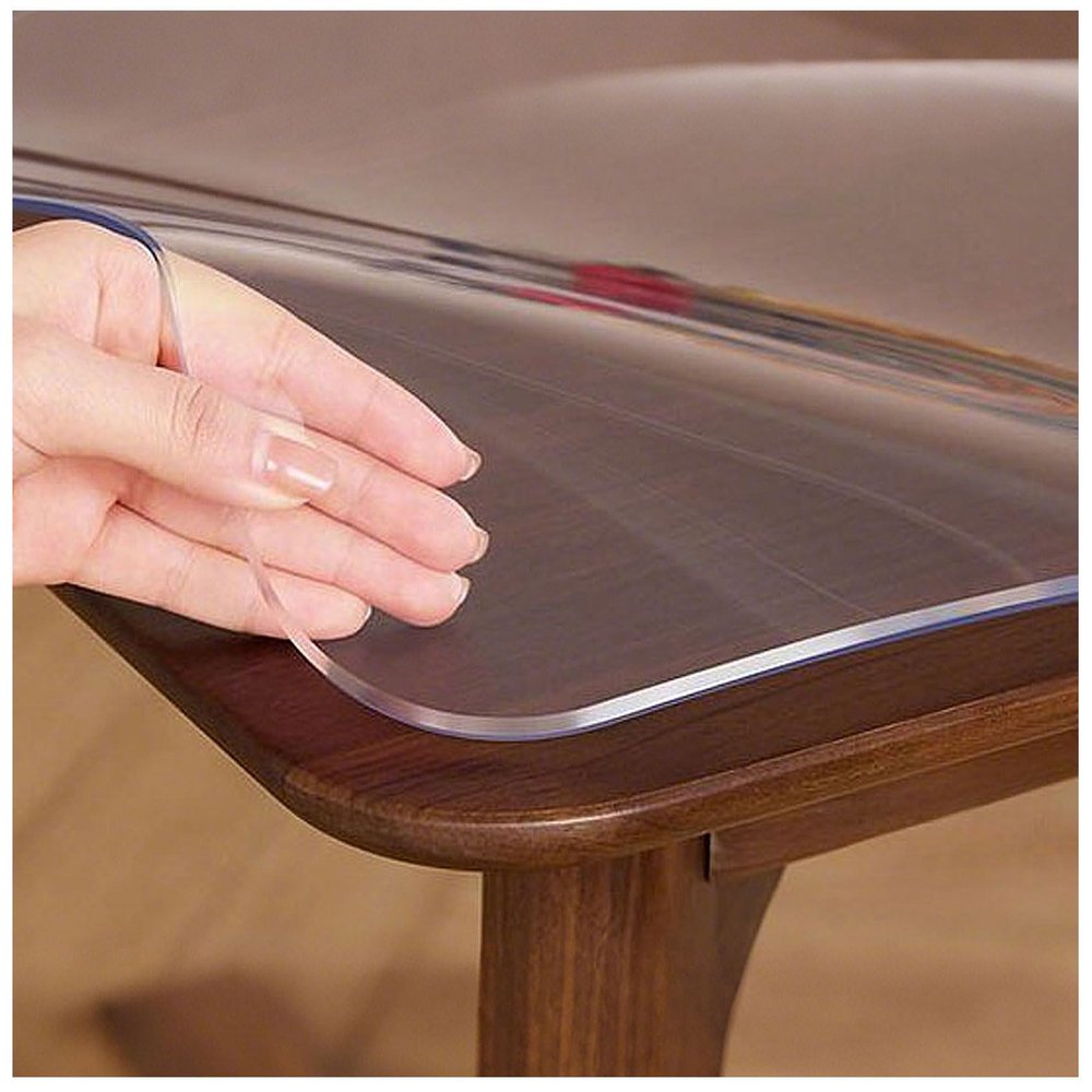 Transparent Table Cover, 2 mm, 40 x 60 cm, Crystal Clear TPU