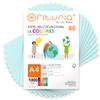 OFITURIA Colored Paper, 1,000 Sheets, A4, 80 gsm, Light Blue view 1