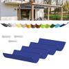 Retractable Wave Shade Sail 70 x 850 cm Blue (W x L) view 1
