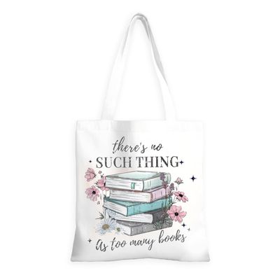 Yoljun Printed Tote Bag for Book Lovers