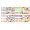 Colorful Letter Stickers, 20 Sheets view 1