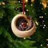 Handmade Animal Christmas Ornament view 3