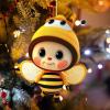 Christmas Decorations Tree 6 Pieces 2D Acrylic Pendants view 2