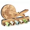 Wooden Gift Box for Money - Travel Theme view 1