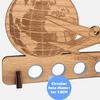 Wooden Gift Box for Money - Travel Theme view 3
