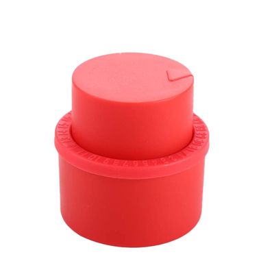 Wine Bottle Pump Stopper (Red)