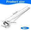 3-Piece Stainless Steel Measuring Spoon Set view 2