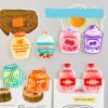 Cute Ceramic Refrigerator Magnet Set view 2