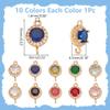 WADORN 10 Colors Zirconia Connector Charms view 2