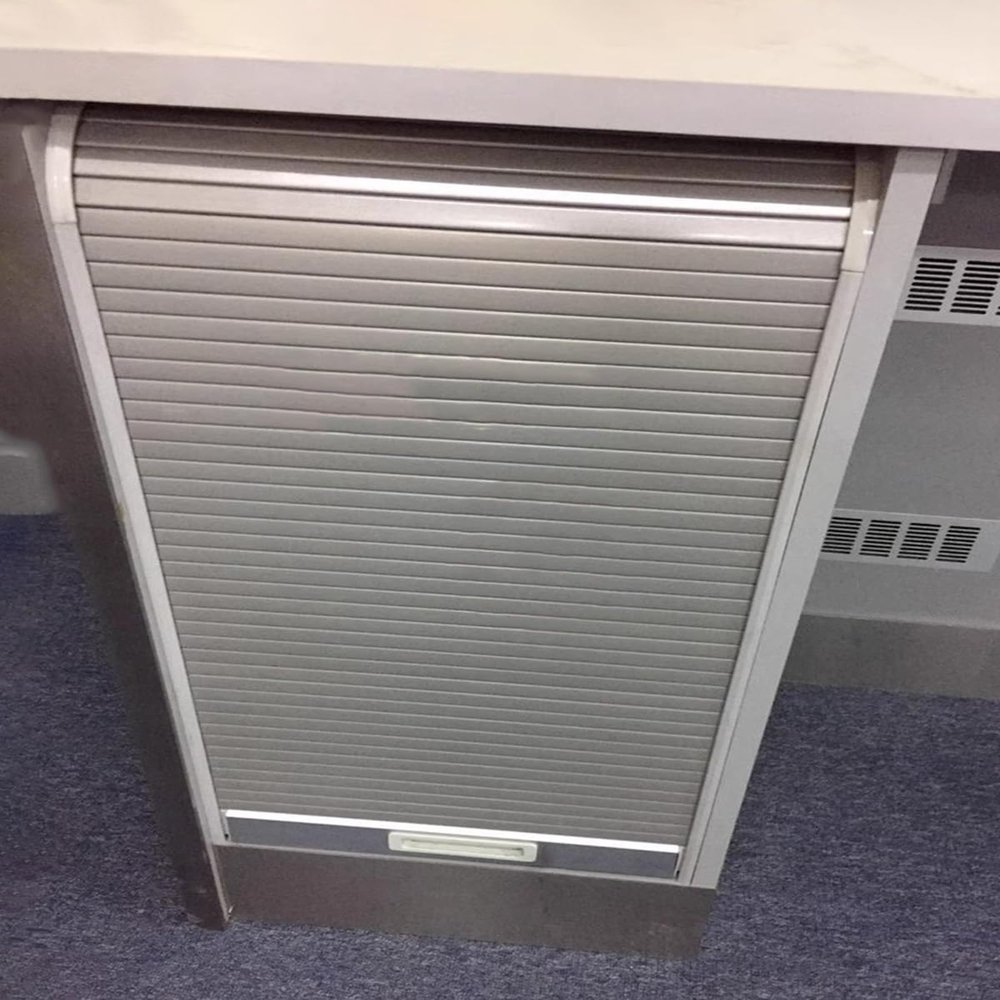 ZIMGOD Folding Tambour Door for Kitchen Cabinets, Custom Size 29.5 x 41.3 in
