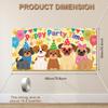 WADORN Puppy Photo Banner for Party Decoration view 3