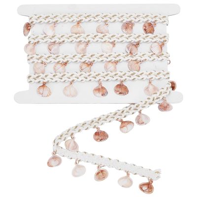 WADORN 1.8m 33mm Shell Fringe Trim