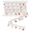 WADORN 1.8m 33mm Shell Fringe Trim view 1