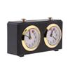 Srliya Chess Timer, Lightweight Portable Quartz Chess Clock for International and Chinese Chess, No Batteries Required, Black Plastic, 15 x 5.5 x 9 cm view 3