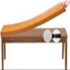 Orange Bench Cushion, 60 x 40 x 5 cm view 1