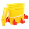 Automatic Chick Feeder, PE, 12 L, Yellow, 1 Set view 1