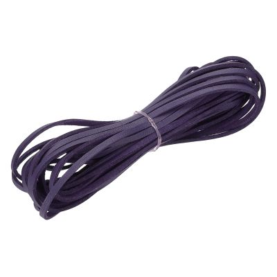 PATIKIL Leather Cord 3 mm x 5.5 Yards Dark Purple