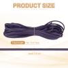 PATIKIL Leather Cord 3 mm x 5.5 Yards Dark Purple view 2