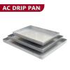 Rectangular Stainless Steel Water Collection Drip Tray, 80 x 110 cm (32 x 43 in) view 4