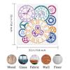 DOODLREAM Steampunk Clock and Gear Stencil view 2
