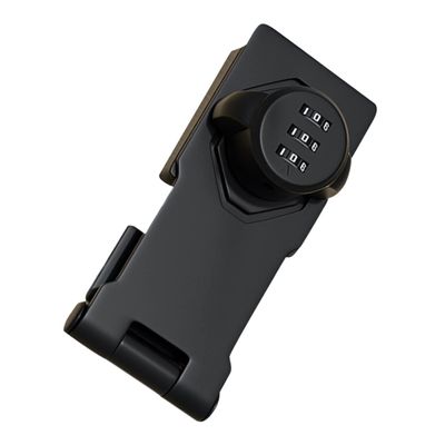 SHINEOFI Black Zinc Alloy Cabinet Lock, Mechanical Combination Lock for Drawers and Filing Cabinets