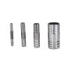 WKAIYUAN 6 8 10 12 13 14 15 16 17 18 19 20 21 22 24 25-76 mm Hose Barb Straight Nipple Connector, 304 Stainless Steel (24 mm-24 mm) view 1