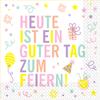 Riethmüller Napkins "Today is a Good Day to Celebrate" 33cm x 33cm, 16 Pack view 1