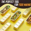 Disposable Aluminum Foil Baking Box with Lid - 200 ml view 2