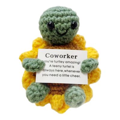 Positive Crochet Turtle