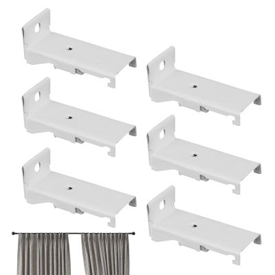 Byeaon Curtain Rod Brackets for Interior Mounting