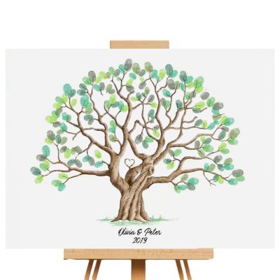Fingerprint Tree Guest Book