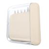 Riuulity ABS Magnetic Sewing Needle Case with Needles for Hand Sewing and Quilting (Apricot) view 2