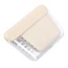 Riuulity ABS Magnetic Sewing Needle Case with Needles for Hand Sewing and Quilting (Apricot) view 3