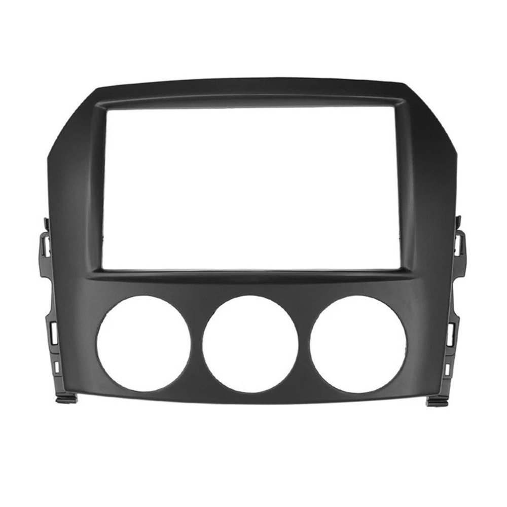 GHAEKEBC 2-DIN Car Radio Fascia for Mazda MX-5/MX5 Miata 2005–2010+, Stereo Dash Trim Kit