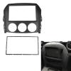 GHAEKEBC 2-DIN Car Radio Fascia for Mazda MX-5/MX5 Miata 2005–2010+, Stereo Dash Trim Kit view 3