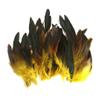 Wholesale 50 pcs 4-7 inch Chicken Feathers for Home, Yellow view 1