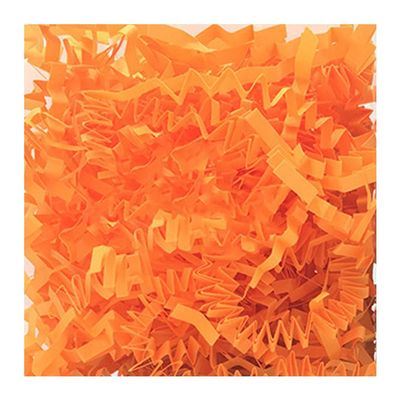 QUXVUIS Easter Grass, Recyclable, Shredded Paper, Fluorescent Orange