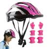 Kids' Protective Gear Set with Helmet, Elbow, Knee and Wrist Guards view 1